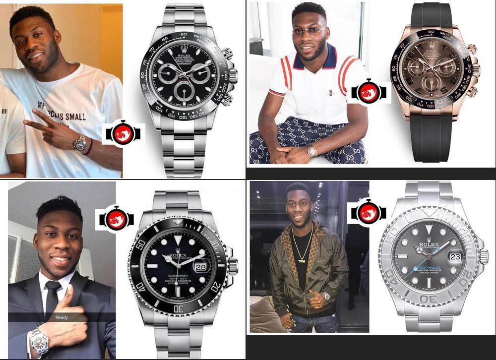 Timothy Fosu-Mensah's Impressive Rolex Watch Collection